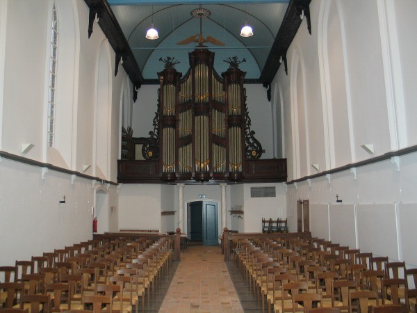 Beerta interieur richting orgel